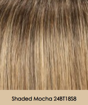 Blake Human Hair Wig by Jon Renau 24BT18S8 Shaded Mocha