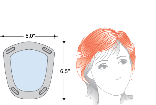 Medium Top Piece by Rene of Paris