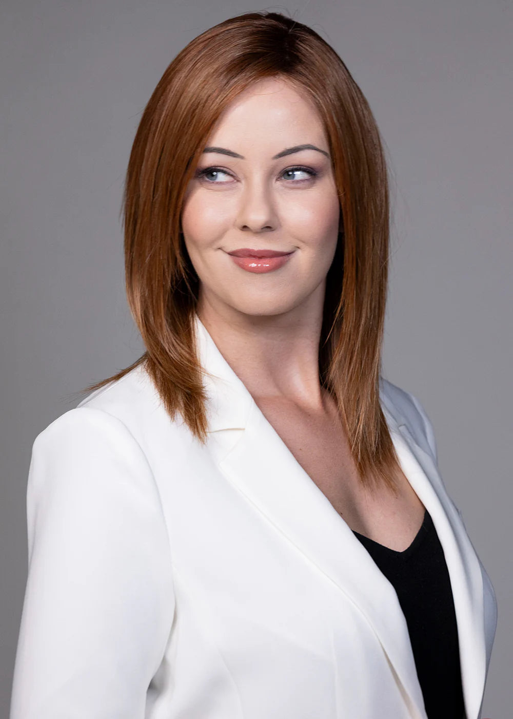 Hand-Tied Peppermint V by Belle Tress