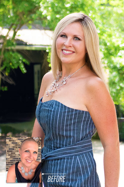 Blake Human Hair Wig by Jon Renau 24BT18S8 Shaded Mocha