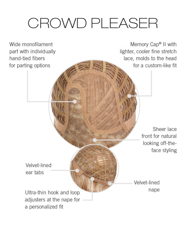 Crowd Pleaser Wig by Raquel Welch