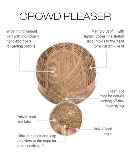 Crowd Pleaser Wig by Raquel Welch