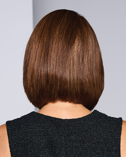 Longing for London Human Hair Wig in Shaded Chocolate Copper (RH6/30SS) by Raquel Welch