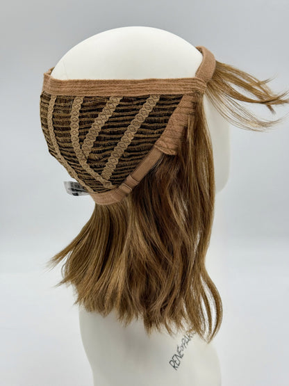 Wavy Bob Halo Topper by Rene of Paris