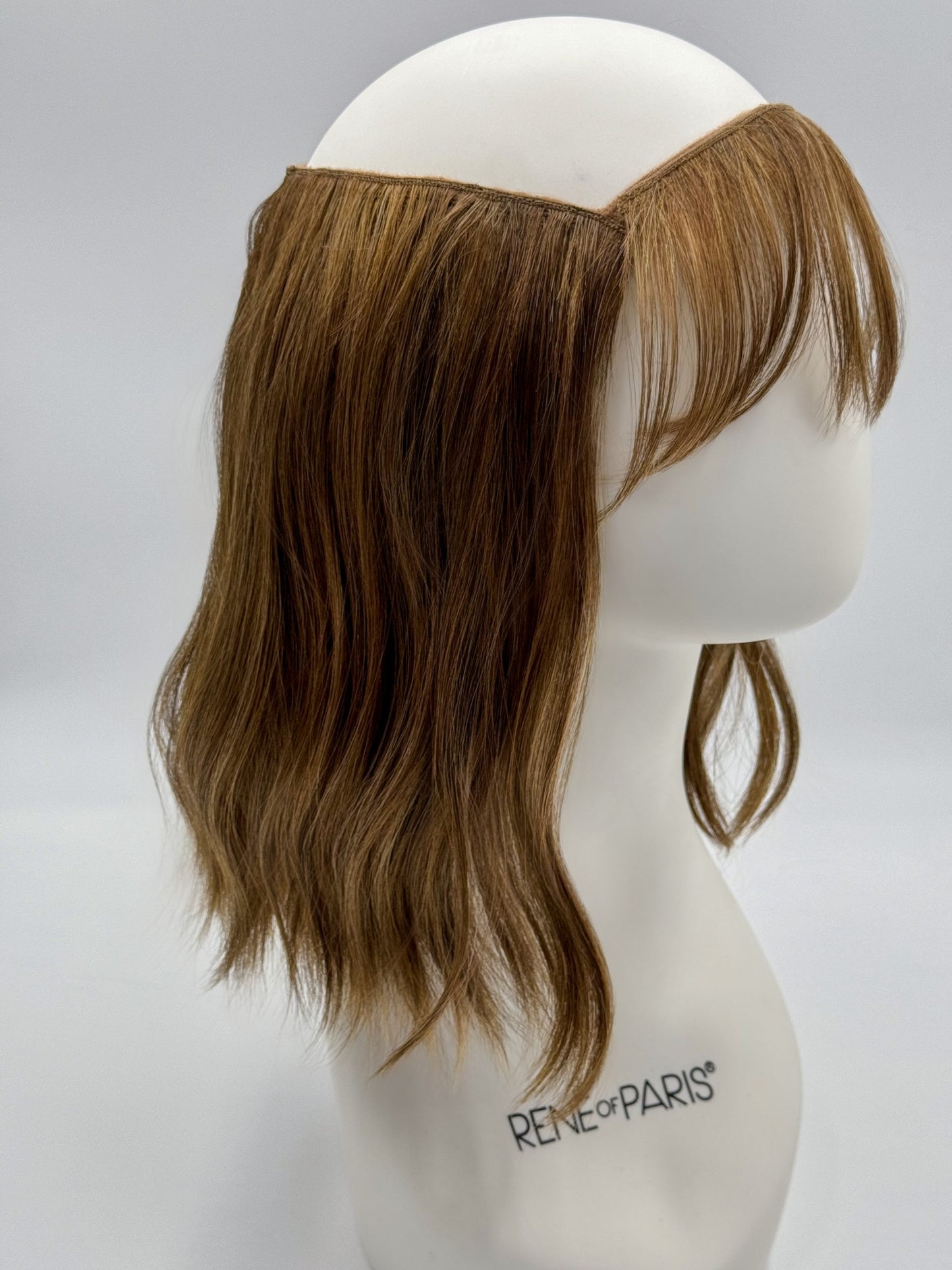 Wavy Bob Halo Topper by Rene of Paris